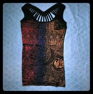 Apple Bottoms Printed Tank Top